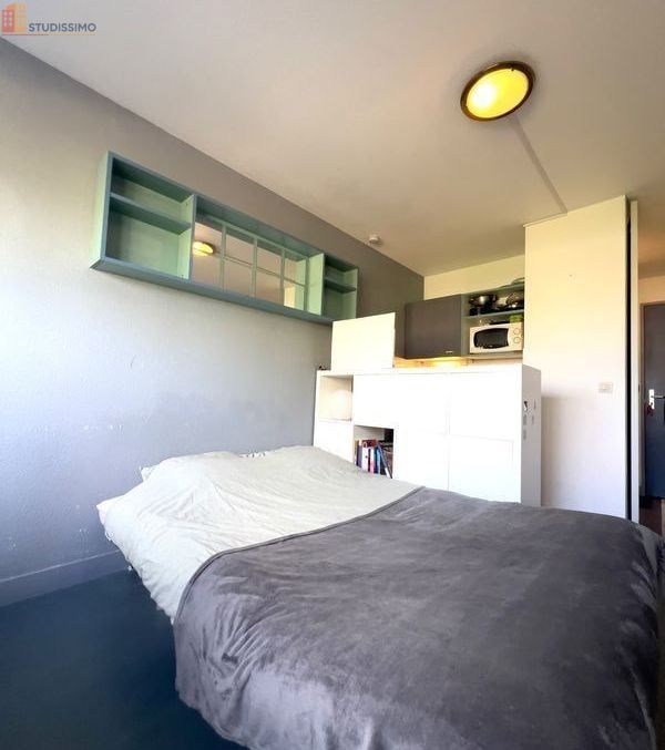 Studio meublé 19m² Cergy - Lumineux, proche RER A - Photo 3