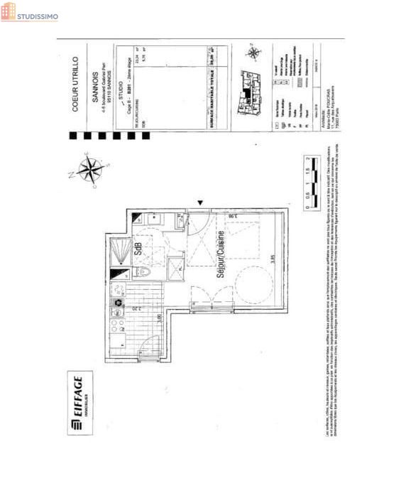 Studio 29m² Sannois 95110 - Photo 2