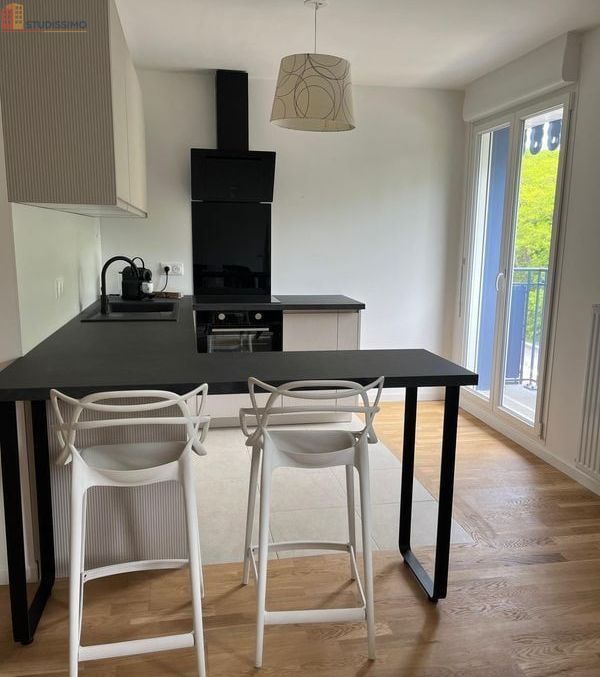 Studio 40m² Cormeilles-en-Parisis - Balcon, exposition sud-est - Photo 9