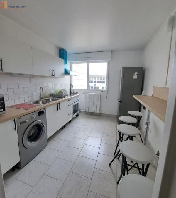 Studio meublé 11m² Sarcelles - Meublé, 3e étage - Photo 1