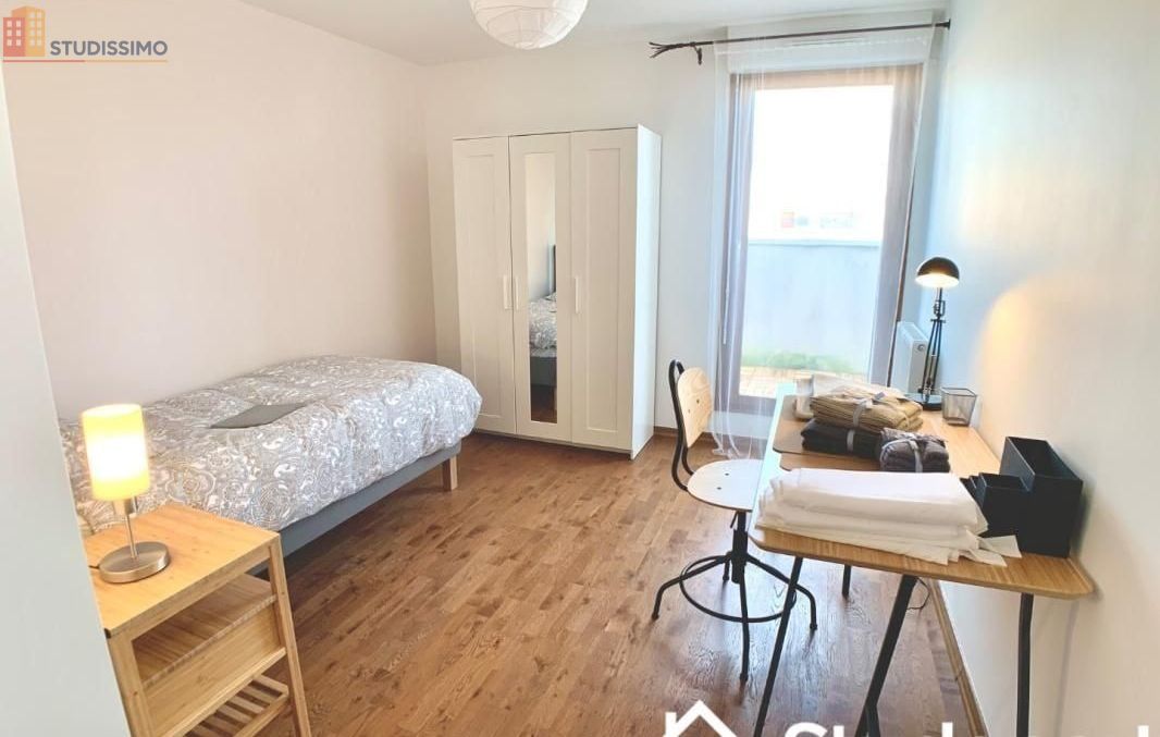 Studio meublé 11m² Cergy - Calme, 4e étage - Photo 12