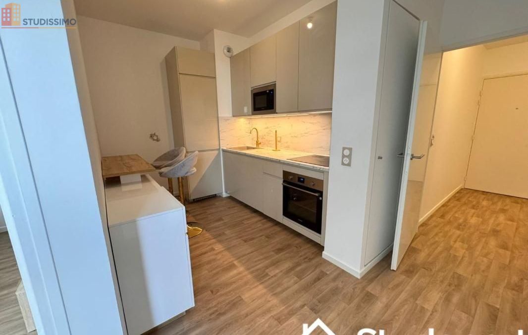 Studio meublé 11m² Cergy - Lumineux, 3e étage - Photo 2