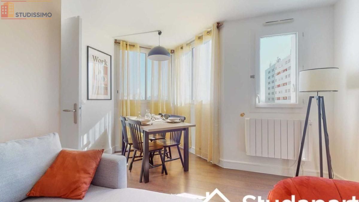 Studio meublé 9m² Bezons - Lumineux, 4e étage - Photo 1