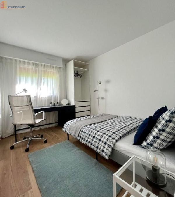 Studio meublé 9m² Cergy - Calme, proche commerces - Photo 1