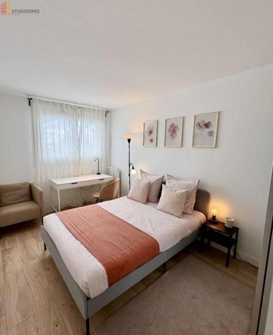 Studio meublé 9m² Cergy - Calme, en étage élevé - Photo 8