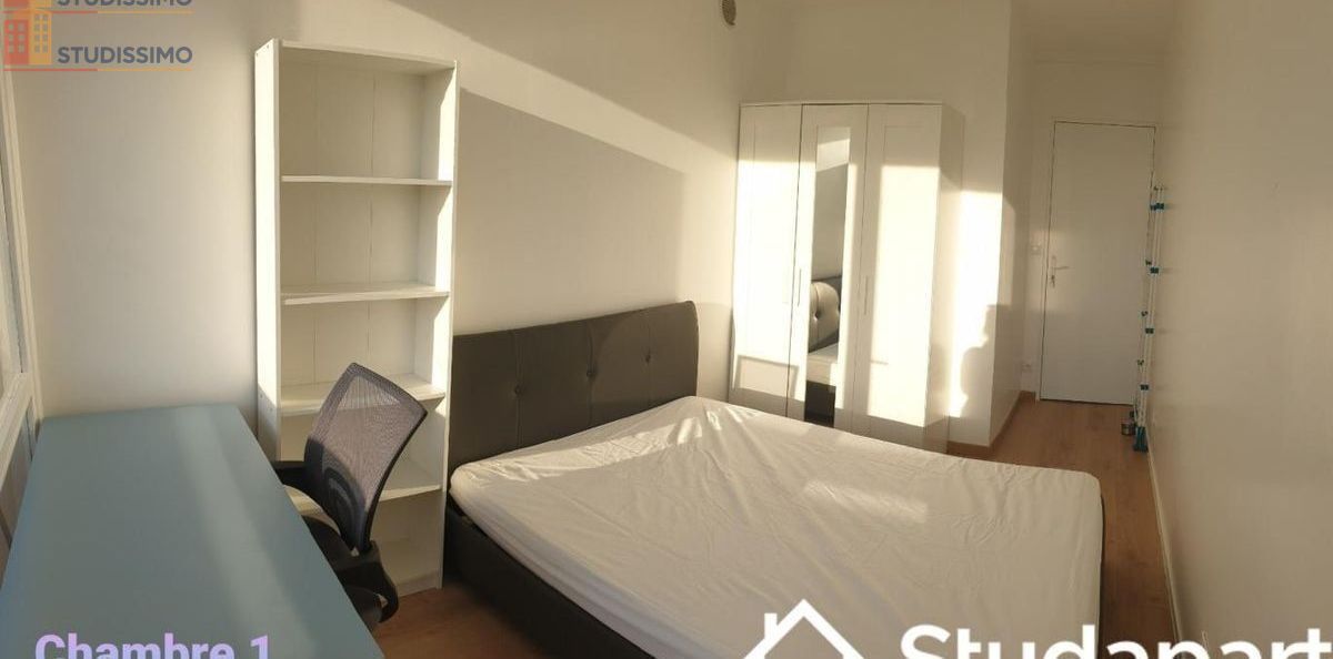 Studio meublé 9m² Cergy - Calme, en étage élevé - Photo 3