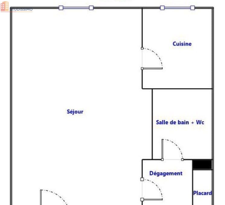 Studio 34m² Cergy - Meublé, 2e étage - Photo 3