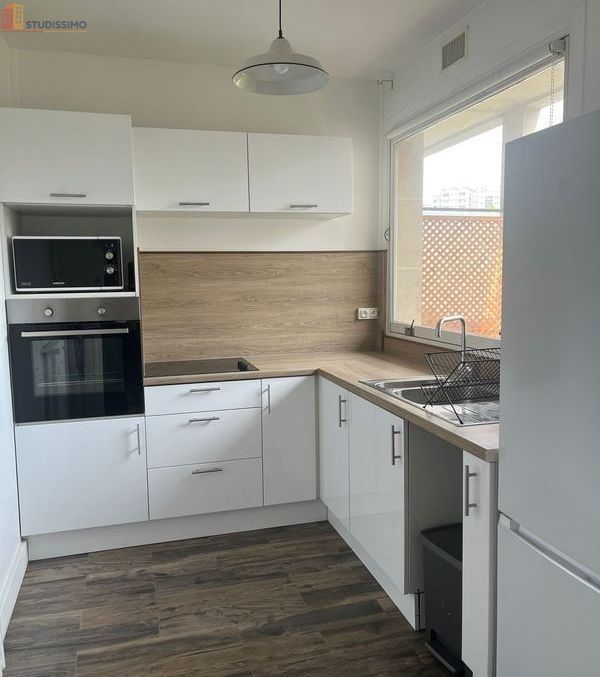 Studio meublé 33m² Eaubonne - Balcon, parking privé - Photo 1