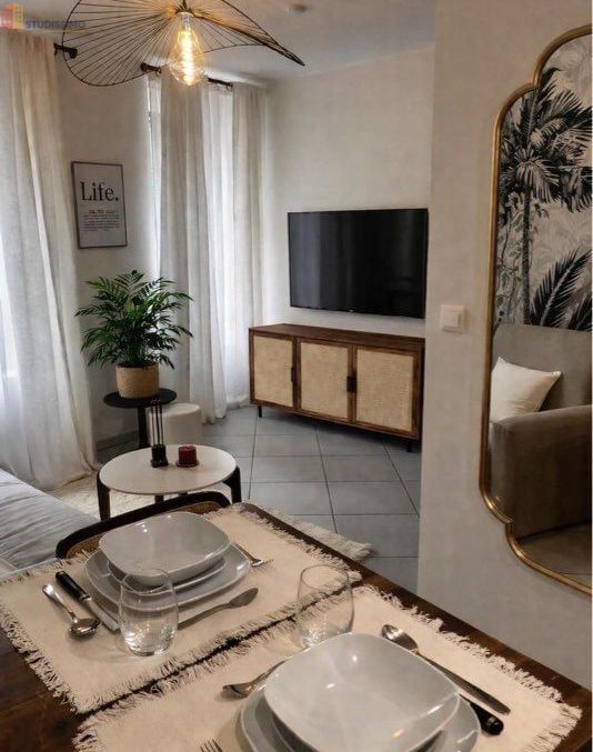 Studio meublé 24m² Pontoise centre - Proche gare, lumineux - Photo 4
