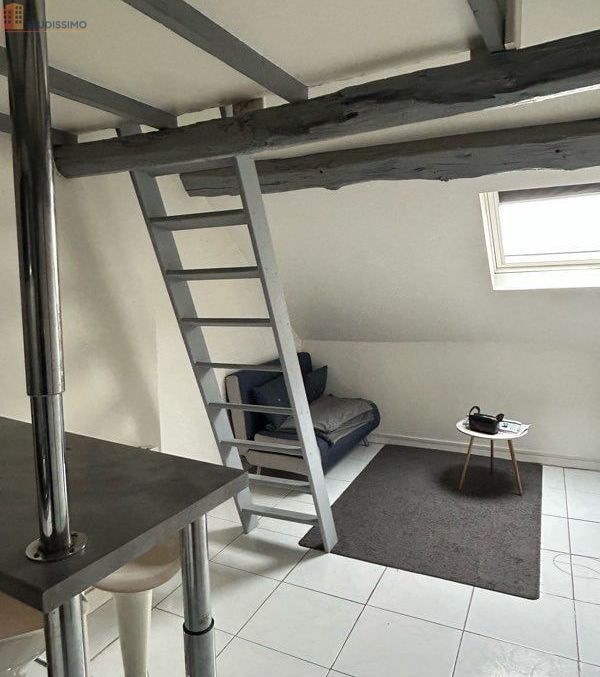Studio meublé 17m² Pontoise centre - Mezzanine, lumineux - Photo 7