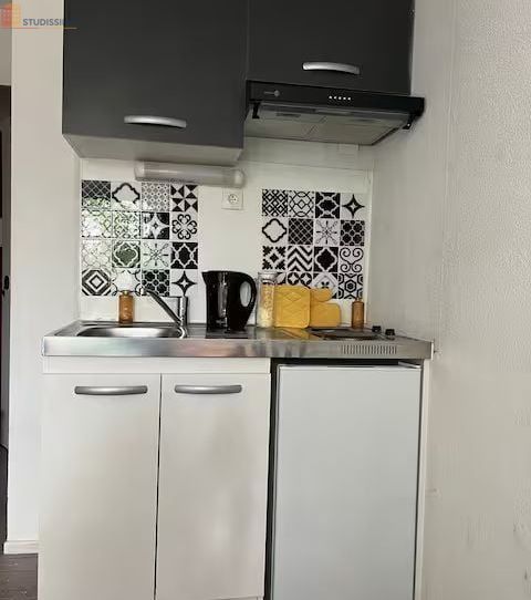 Studio meublé 17m² Cergy 95800 - Meublé, DPE D - Photo 12