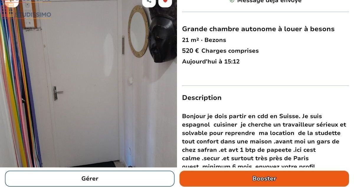 Studio meublé 17m² Bezons - Lumineux, 2e étage - Photo 30