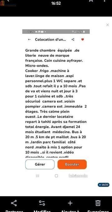 Studio meublé 17m² Bezons - Lumineux, 2e étage - Photo 8