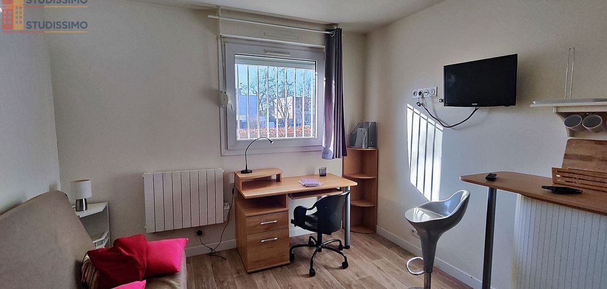Studio meublé 18m² Cergy - Très bon état, disponible - Photo 25