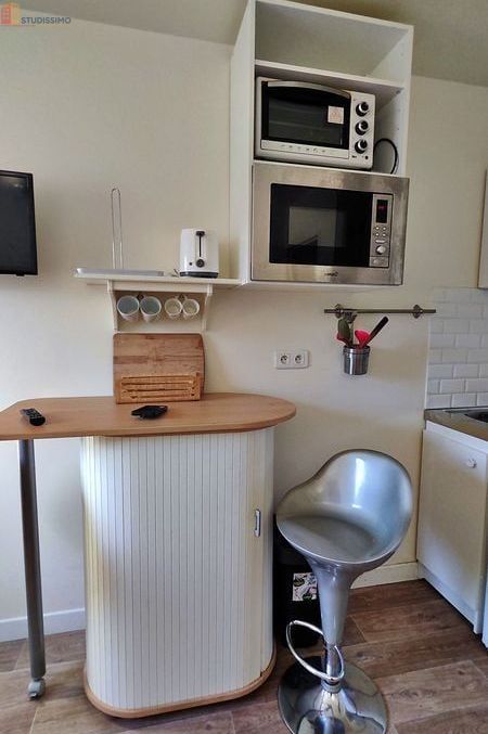 Studio meublé 18m² Cergy - Très bon état, disponible - Photo 15
