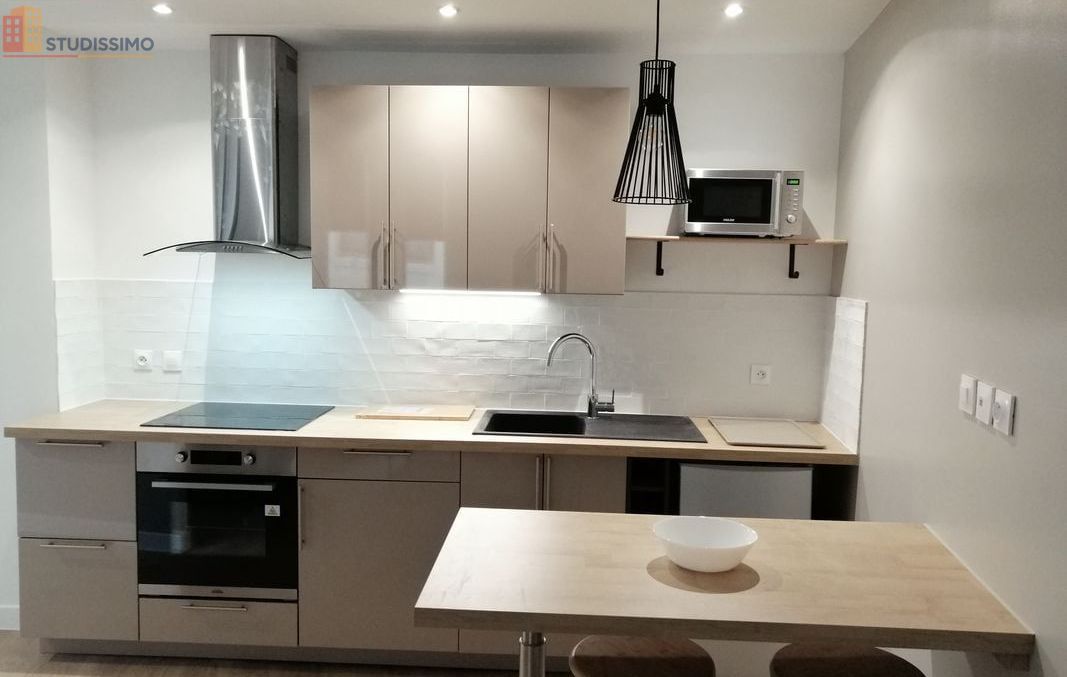 Studio meublé 26m² Vauréal 95490 - Meublé, DPE D - Photo 8