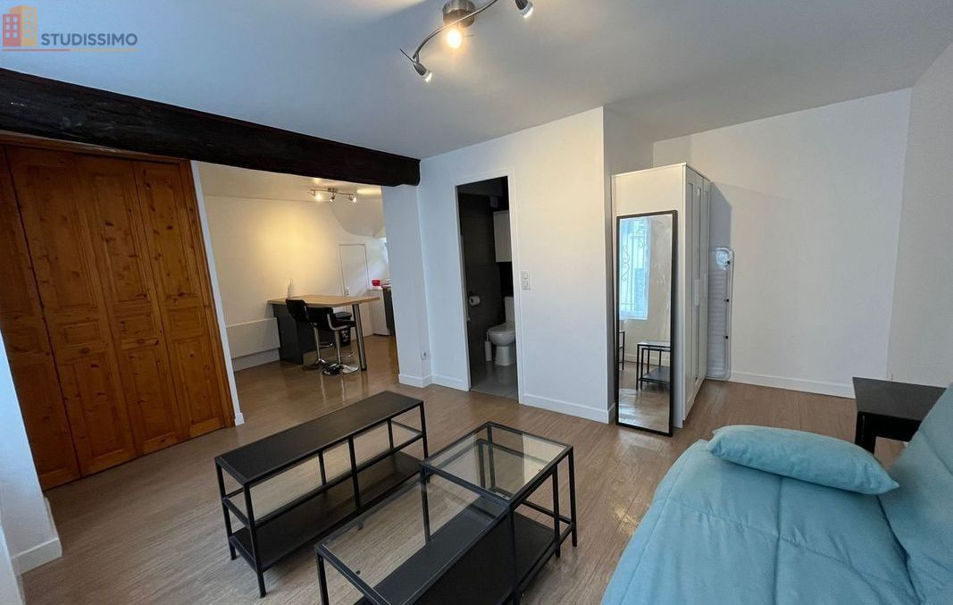 Studio meublé 27m² Pontoise - Calme, proche gare - Photo 4