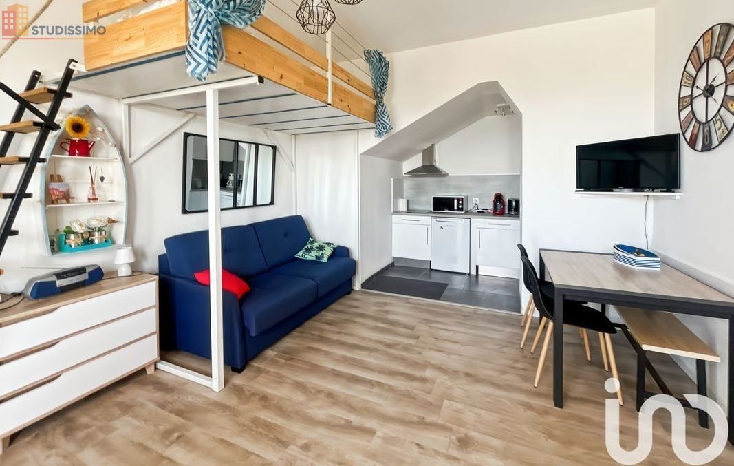 Studio 23m² Saint-Hilaire-de-Riez - Centre-ville, lumineux - Photo 7