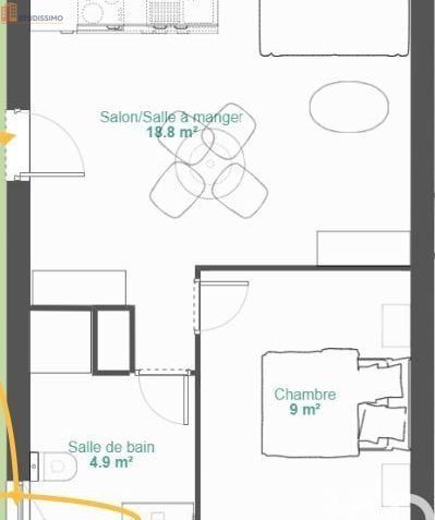Studio 33m² Saint-Gilles-Croix-de-Vie - Vue mer, lumineux - Photo 2