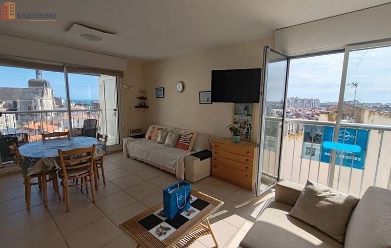 Studio 30m² Les Sables-d'Olonne - 6e étage, lumineux - Photo 12