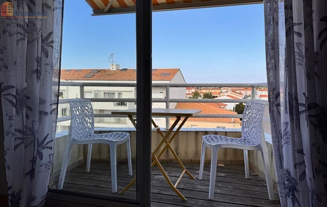 Studio 27m² Les Sables-d'Olonne - Étage élevé, lumineux - Photo 3