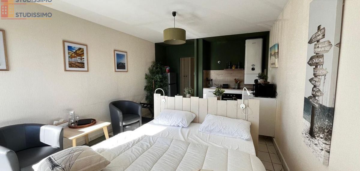 Studio 28m² Les Sables-d'Olonne - 1er étage, lumineux - Photo 2