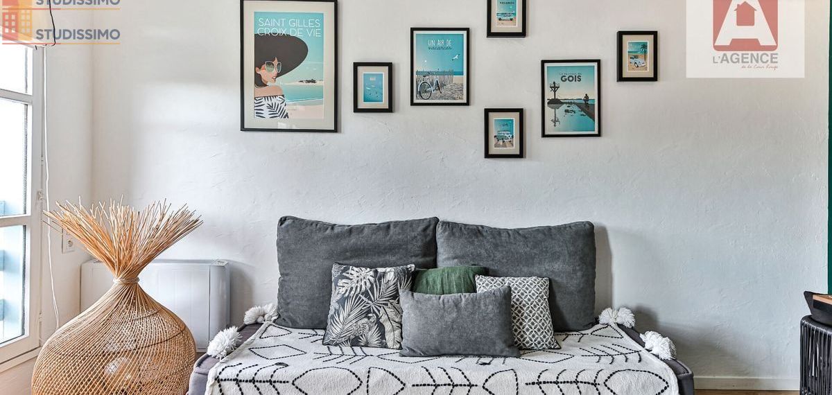 Studio 33m² Saint-Gilles-Croix-de-Vie - lumineux - Photo 3
