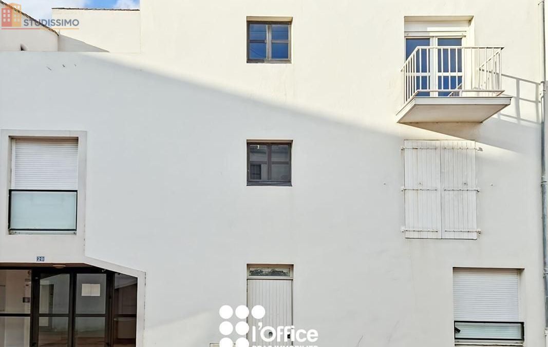 Studio 18m² Les Sables-d'Olonne - étage élevé, lumineux - Photo 1
