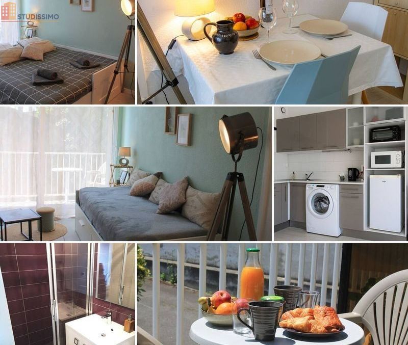 Studio 21m² Les Sables-d'Olonne - Balcon, parking - Photo 1